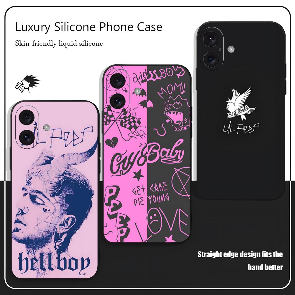 Phone Cases Popular - L-Lil Peep Famous Star Popular Phone