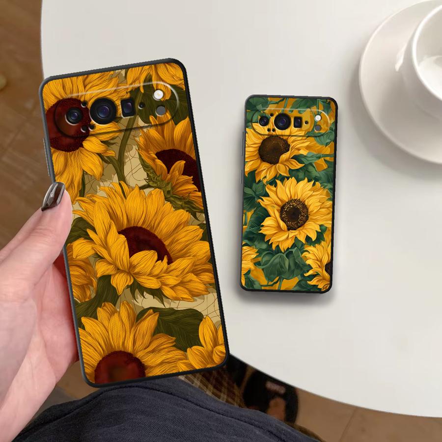 Phone Cases Pixel 9A - Sunflower Sea Funda Phone Cover Case