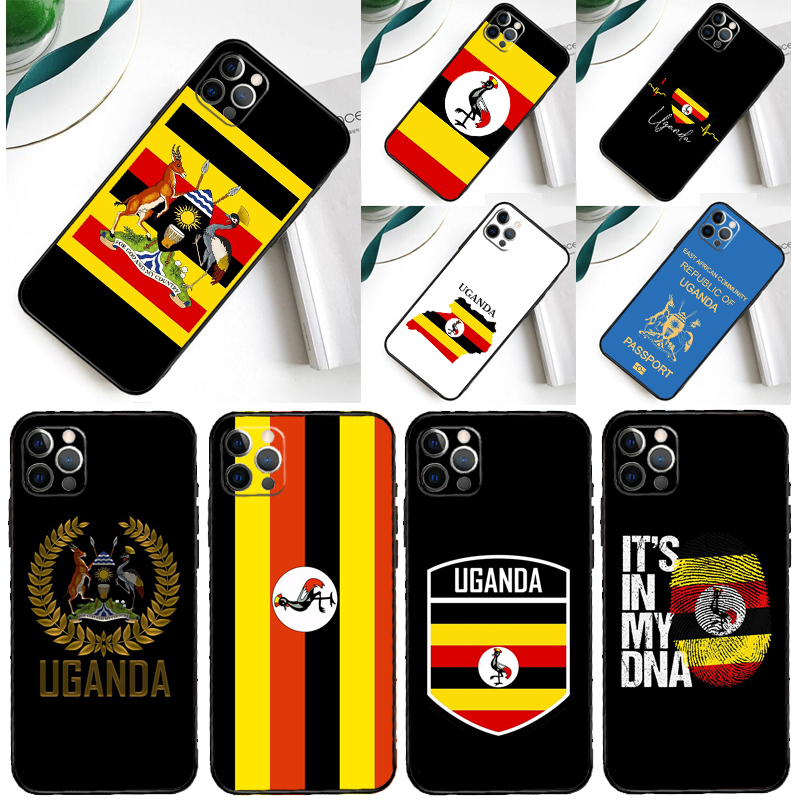 Phone Cases Uganda - Uganda Flag Phone Case For iPhone