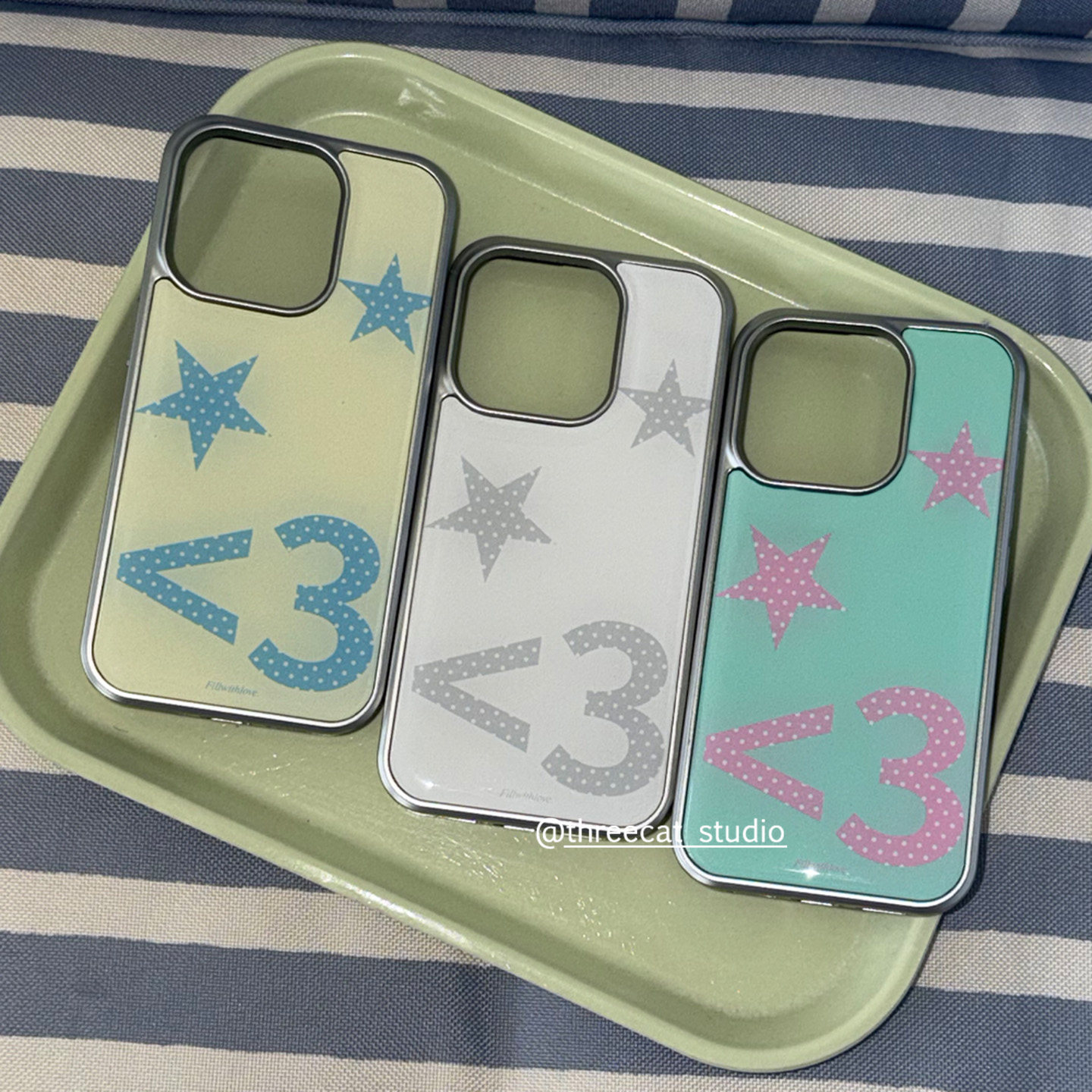 Phone Cases Green - Korean Ins Millennium Y2K Sweet Cool