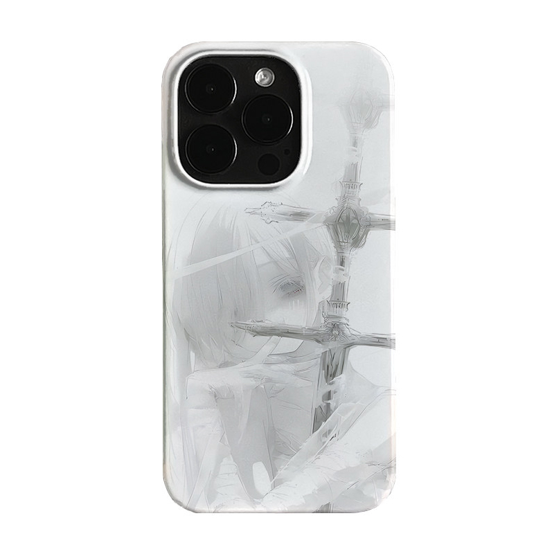 Phone Cases For Girls - Beautiful Anime Girl Sword Cool Jelly