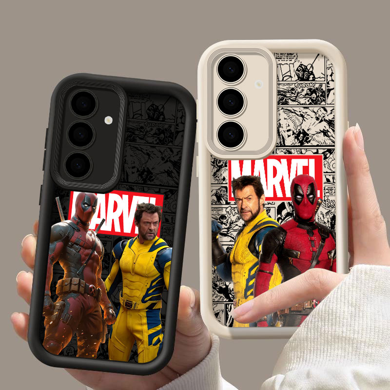Phone Cases Samsung S25 Fe - Marvel Deadpool And Wolverine Fundas For