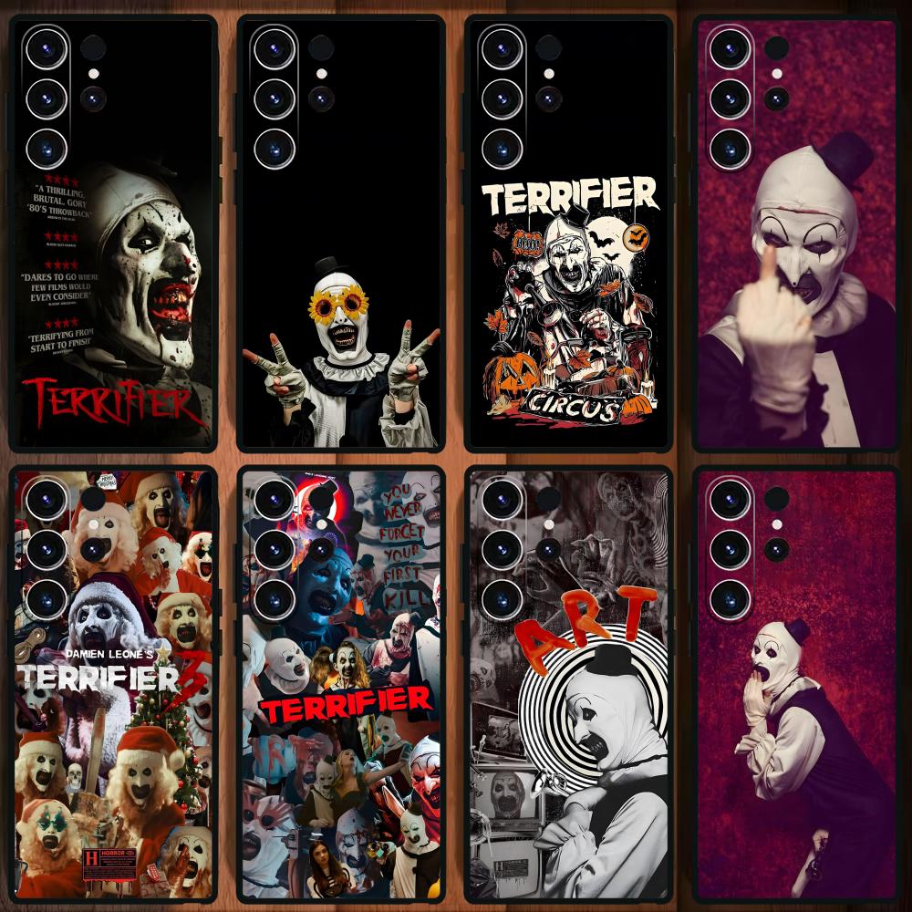 Phone Cases Samsung S24 - Art the Clown Phone Case For
