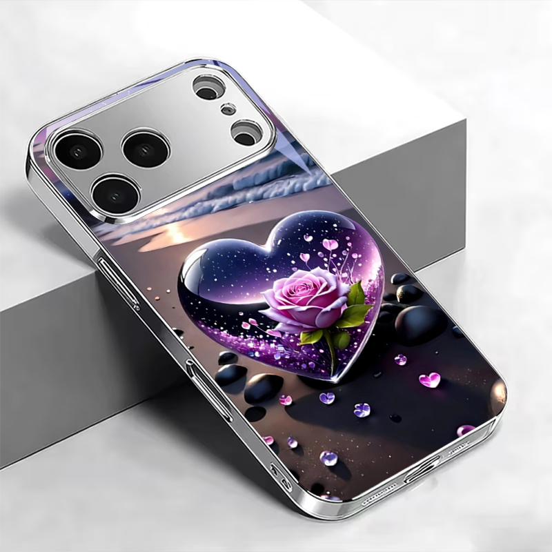 Heart Purple Rose Beach Electr - огляд і ціна Phone Cases Beach
