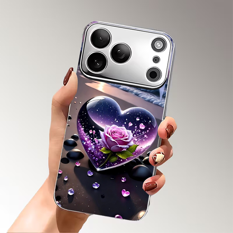 Heart Purple Rose Beach Electr - огляд і ціна Phone Cases Beach