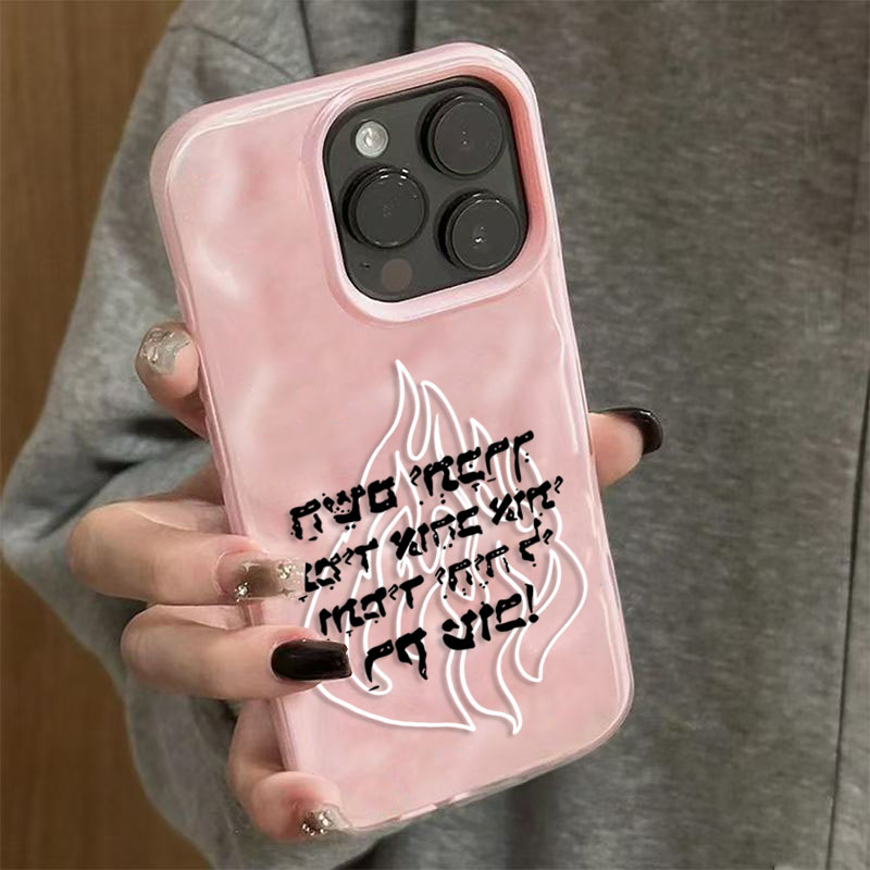 New Fashion Flame Pattern Sili - огляд і ціна Phone Cases Trending