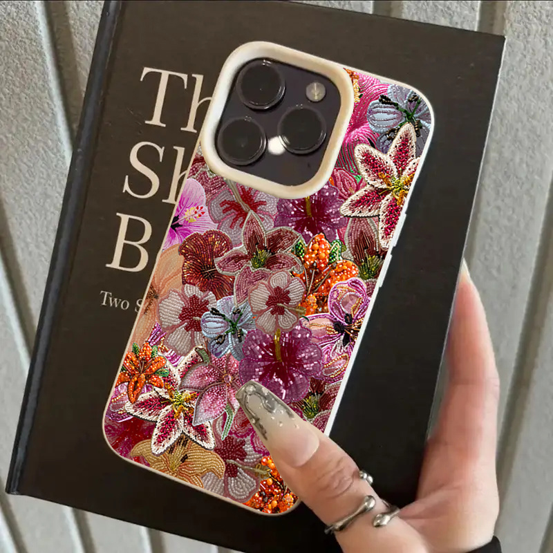 Luxurious Beaded Flower Lychee - огляд і ціна Phone Cases Luxury