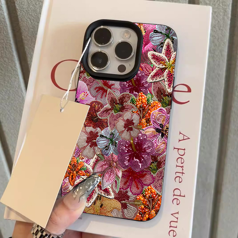 Luxurious Beaded Flower Lychee - огляд і ціна Phone Cases Luxury