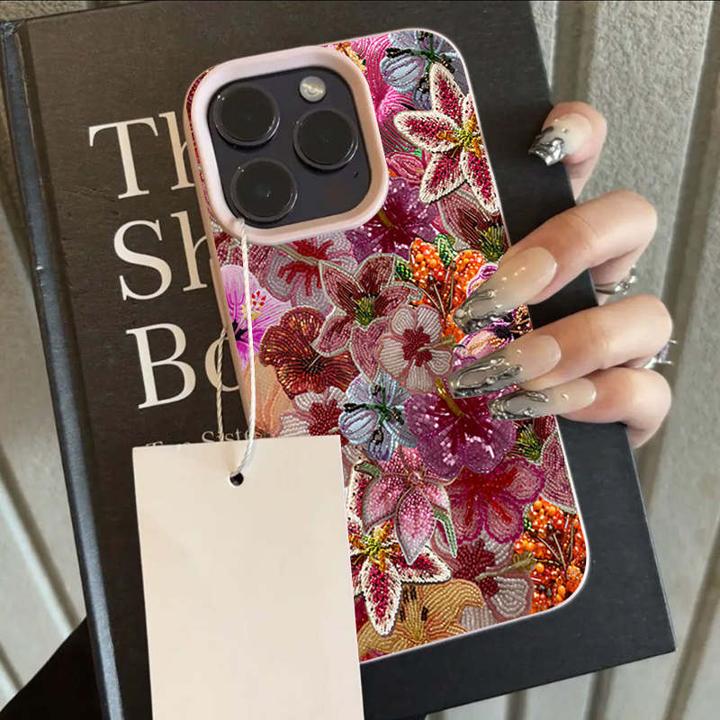 Luxurious Beaded Flower Lychee - огляд і ціна Phone Cases Luxury