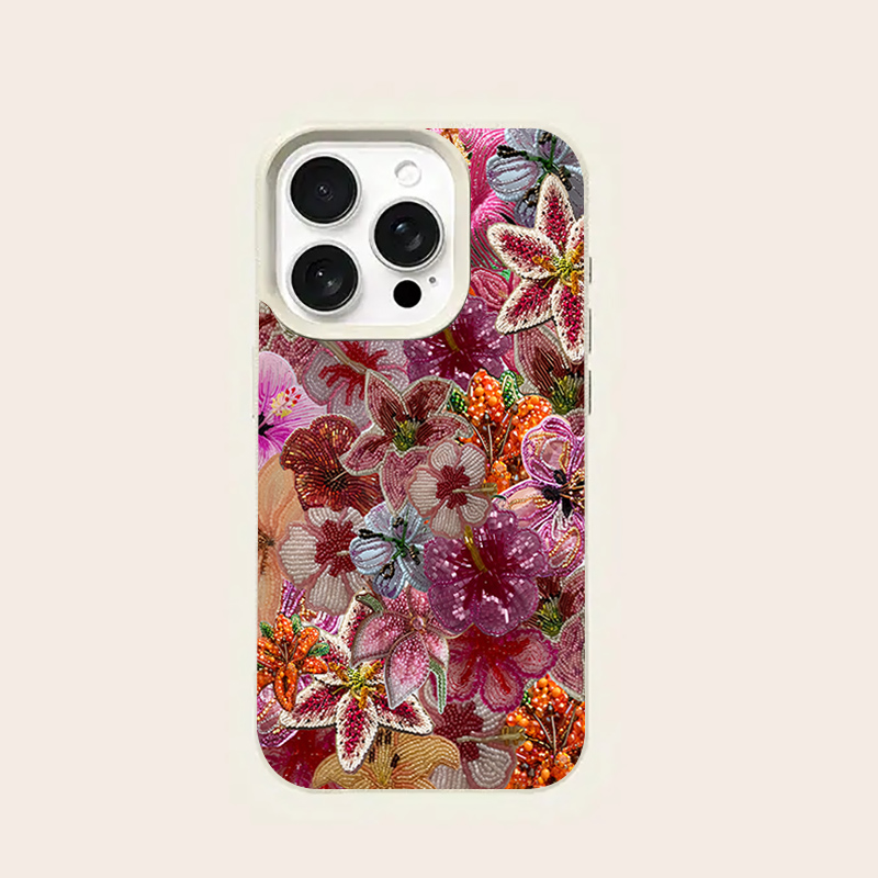 Luxurious Beaded Flower Lychee - огляд і ціна Phone Cases Luxury
