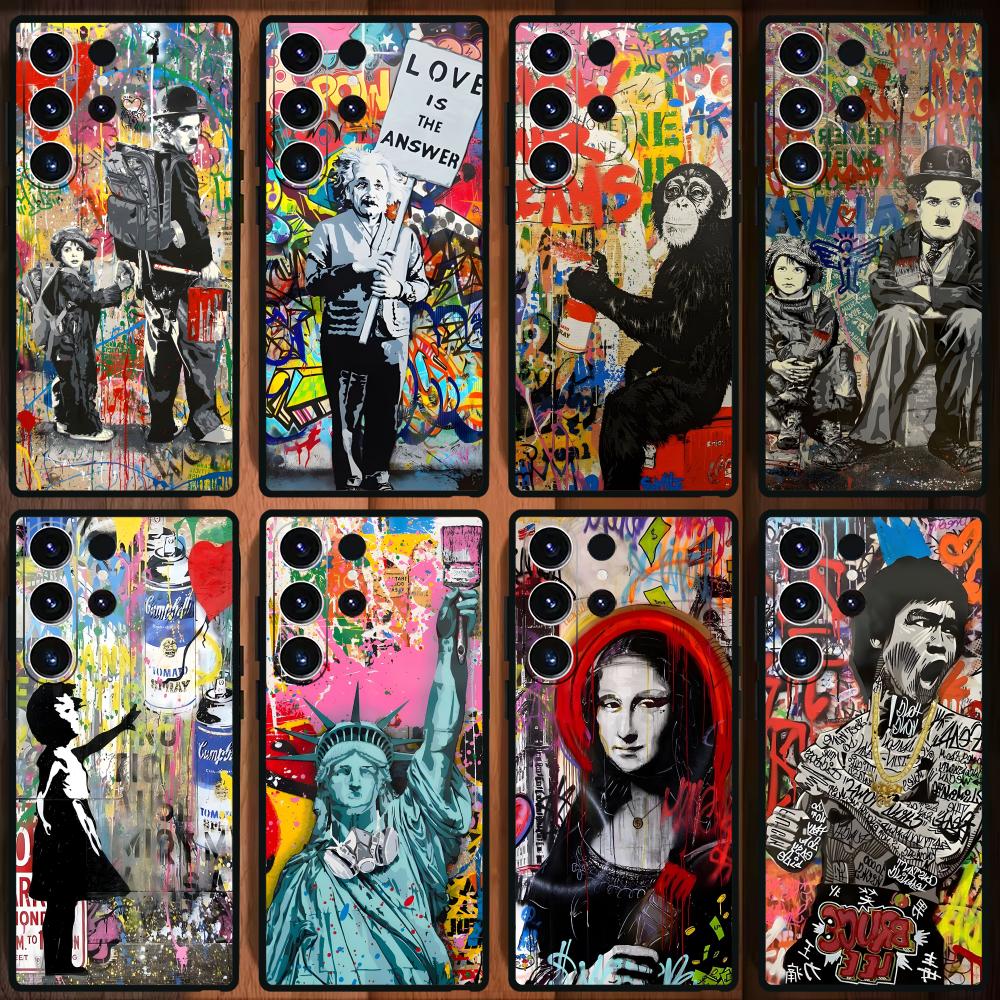 Banksy Graffiti Art  Phone Cas - огляд і ціна Phone Cases Samsung S24