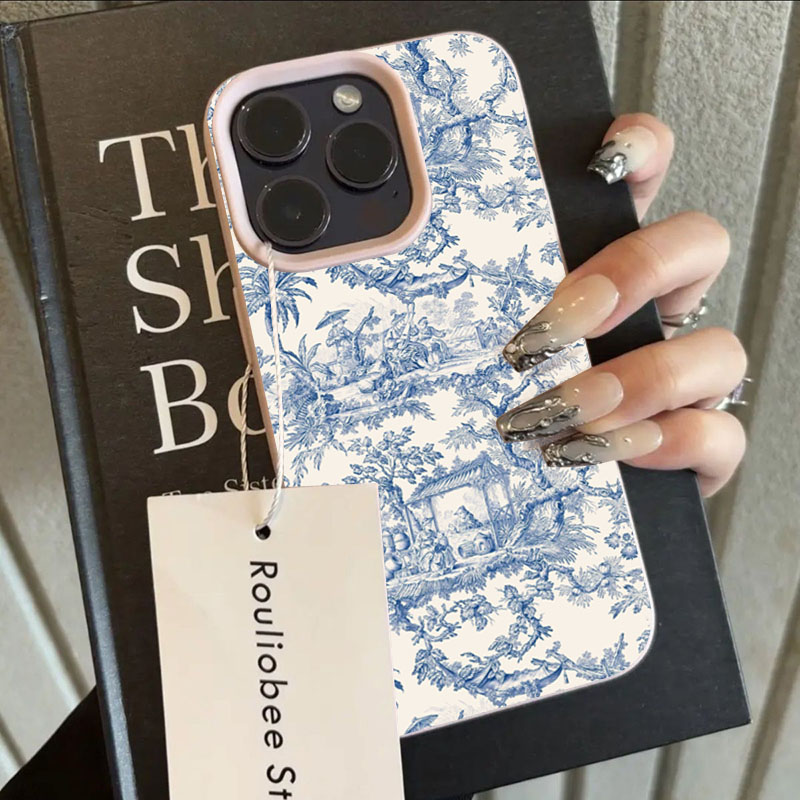 Fashion Blue White Porcelain P - огляд і ціна Phone Cases Trending