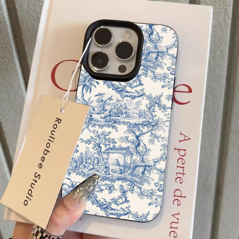 Fashion Blue White Porcelain P - огляд і ціна Phone Cases Trending