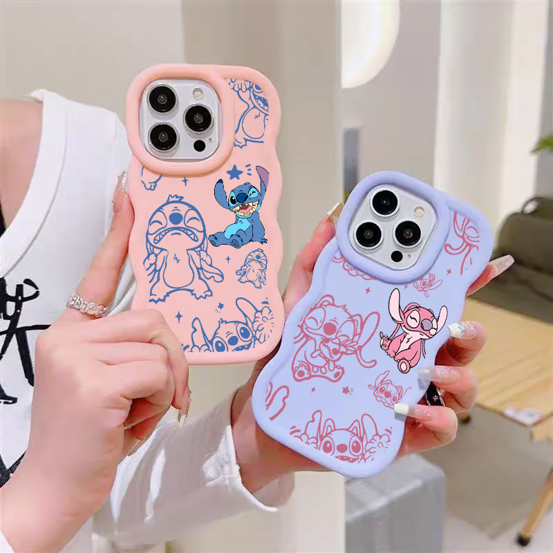 Stitch and Angel Cartoon Candy - огляд і ціна Phone Cases Disney