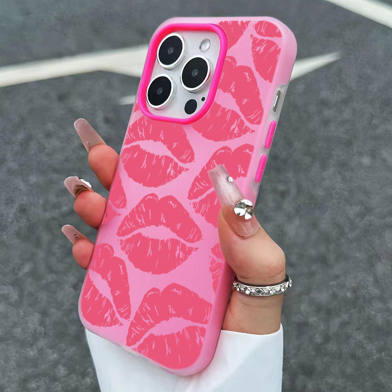Sexy Girl Pink Lips  Pattern D - огляд і ціна Phone Cases For Girls
