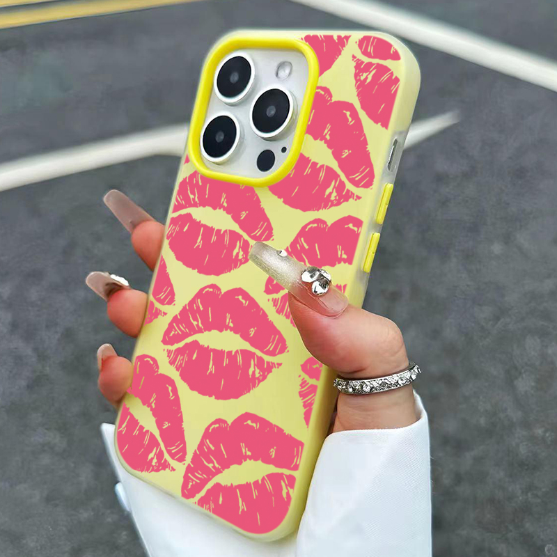 Sexy Girl Pink Lips  Pattern D - огляд і ціна Phone Cases For Girls