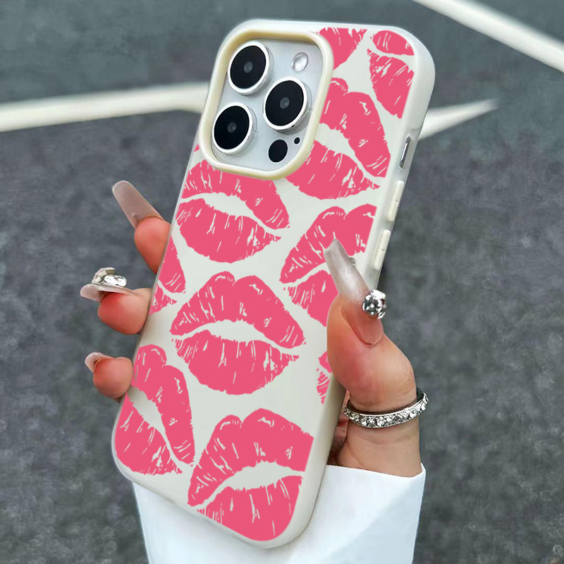 Sexy Girl Pink Lips  Pattern D - огляд і ціна Phone Cases For Girls