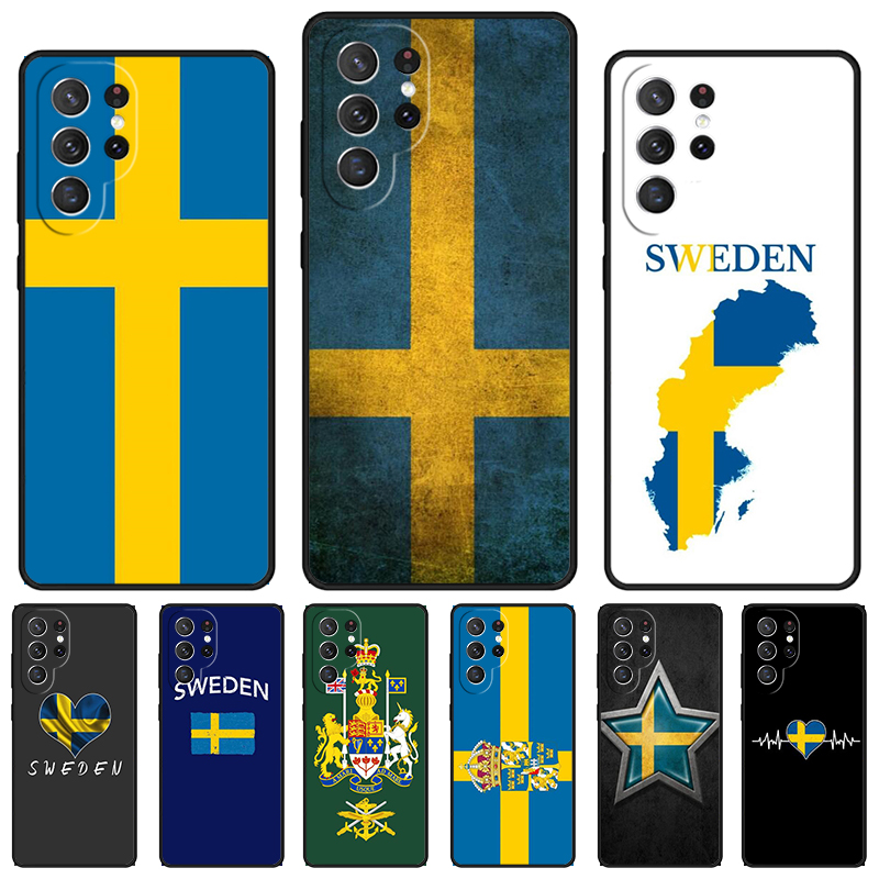 Sweden Flag phone case For Sam - огляд і ціна Phone Cases Sweden