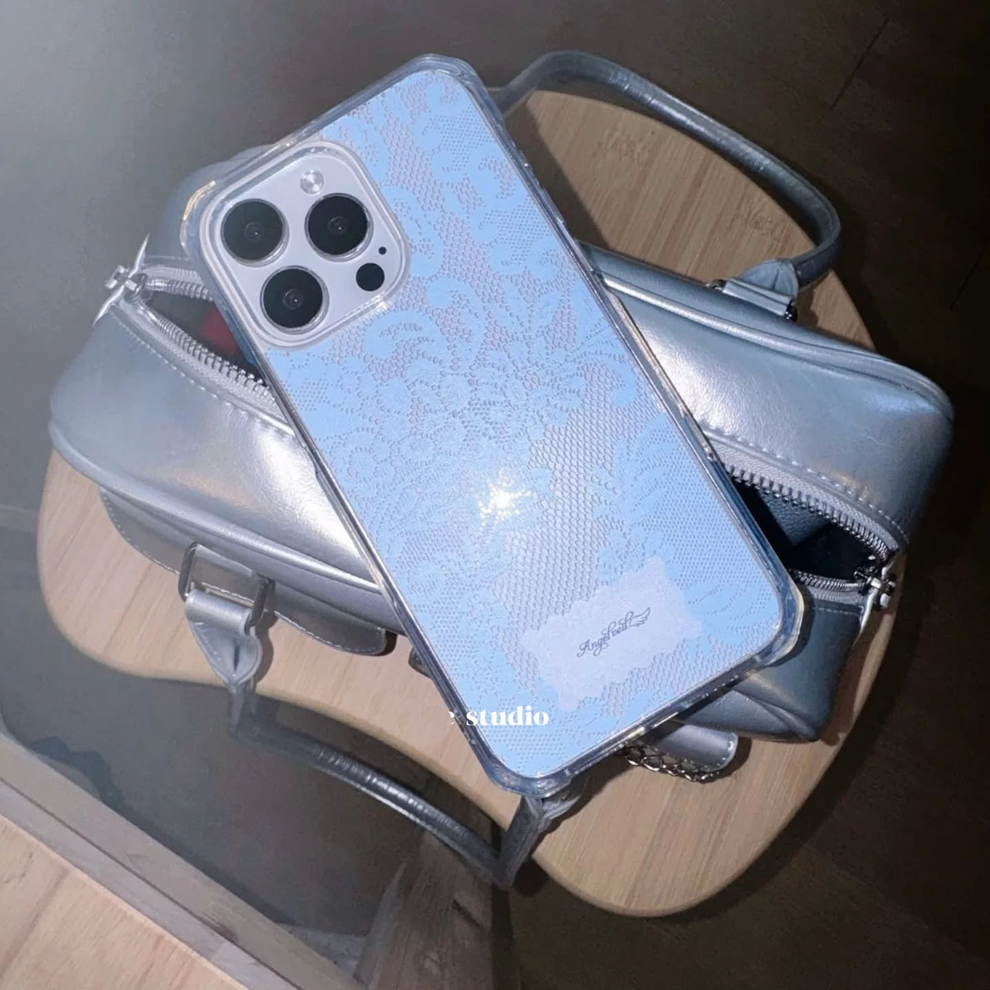 Korean Ins Colored Lace Sweet  - огляд і ціна Phone Cases For Girls