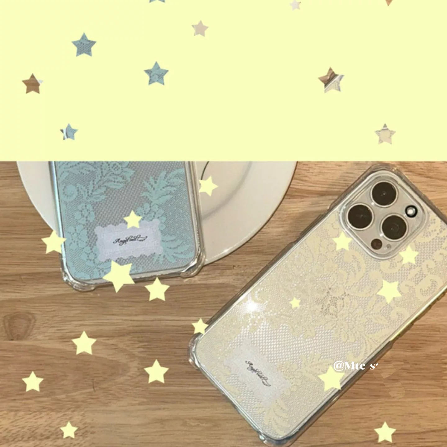 Korean Ins Colored Lace Sweet  - огляд і ціна Phone Cases For Girls