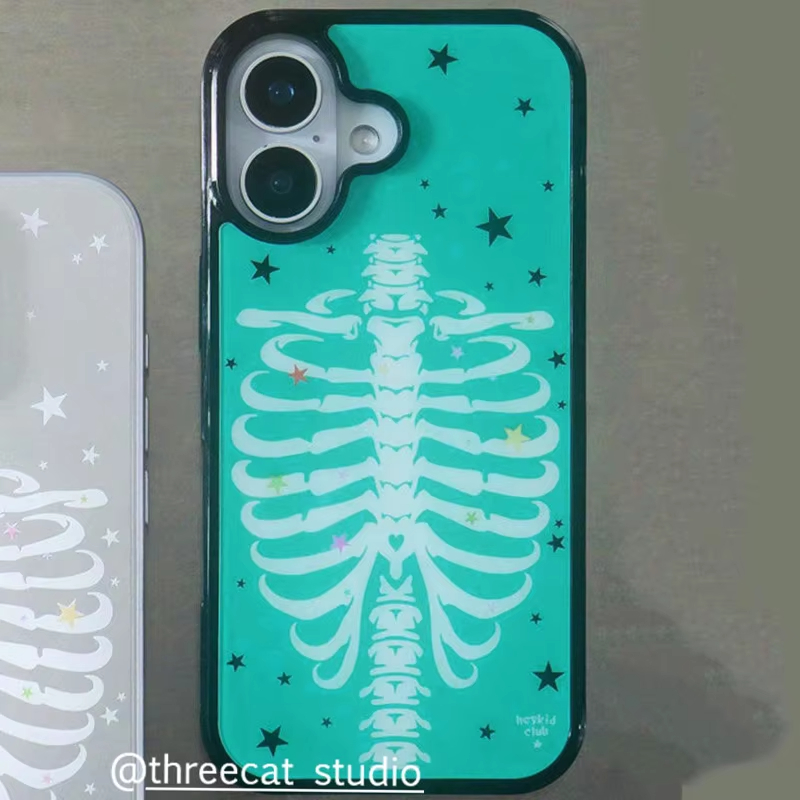 Fashion Ins Green Gothic Skele - огляд і ціна Phone Cases Green