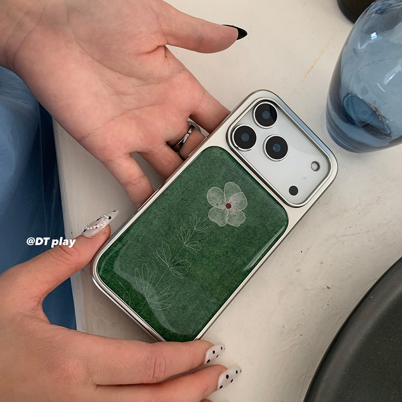 Ins Green Chamomile Small Flow - огляд і ціна Phone Cases Green