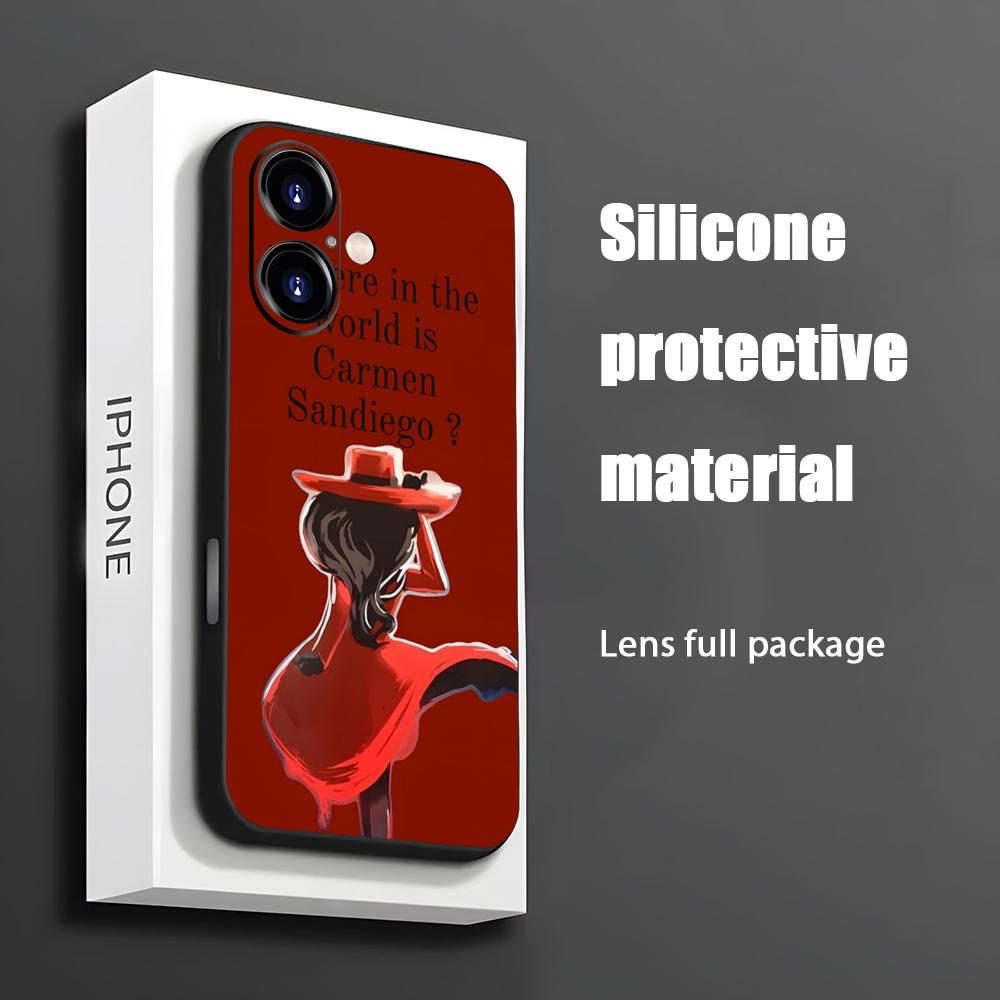 Hot Carmen Sandiego Cartoon Ph - огляд і ціна Phone Cases Popular