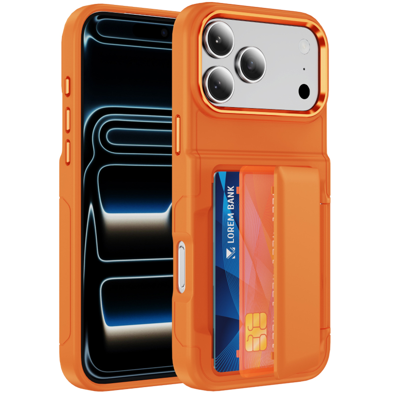 New Solid Color Frosted PC Wal - огляд і ціна Phone Cases With Wallet On Back