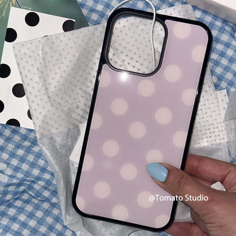 Korean Ins Fashion Purple Polk - огляд і ціна Phone Cases Green