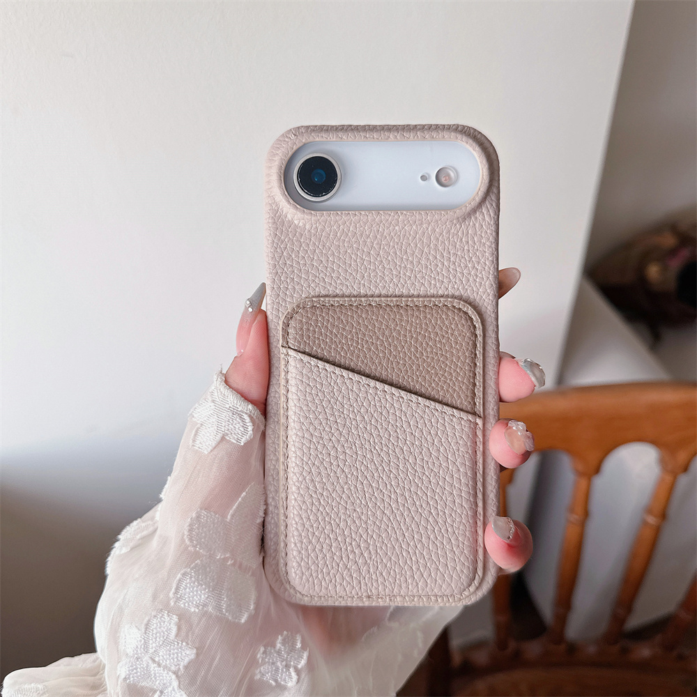 Luxury Color Collision Leather - огляд і ціна Phone Cases With Wallet On Back