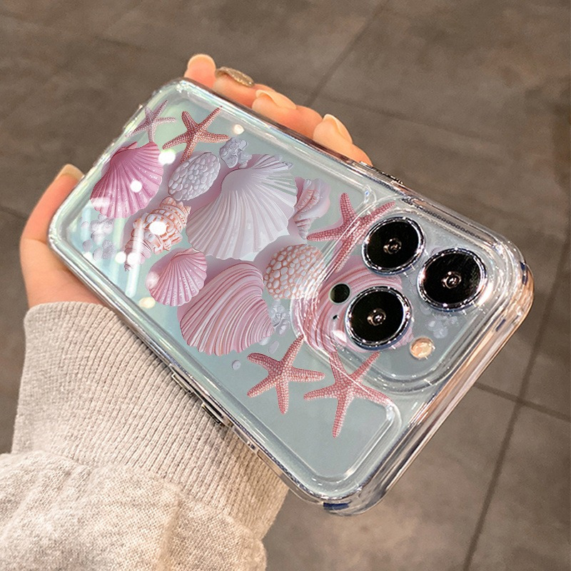 Trendy Pink Seashell Phone Cas - огляд і ціна Phone Cases Trending