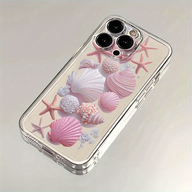 Trendy Pink Seashell Phone Cas - огляд і ціна Phone Cases Trending