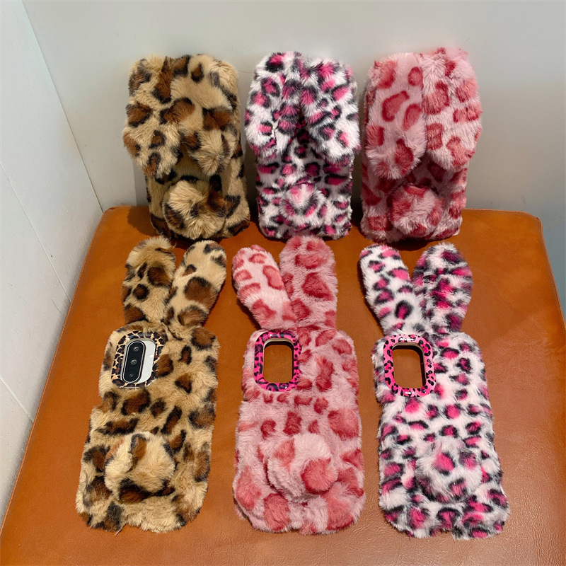 Luxury 3D Leopard Print Rabbit - огляд і ціна Phone Cases For Samsung Galaxy