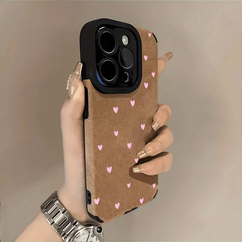 Fashion Pink Heart Pattern Pho - огляд і ціна Phone Cases Trending