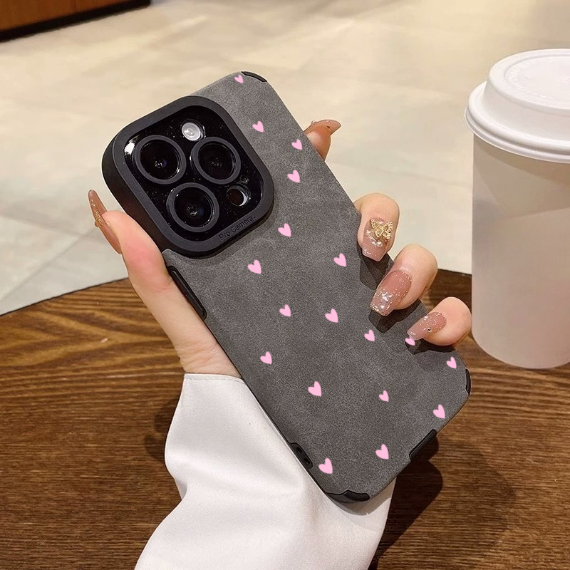 Fashion Pink Heart Pattern Pho - огляд і ціна Phone Cases Trending