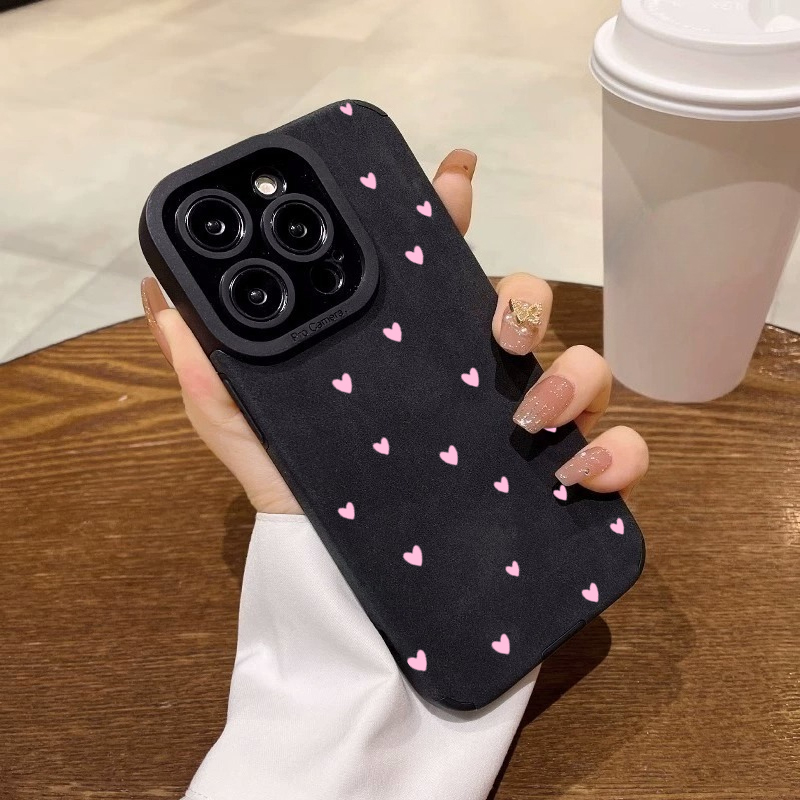 Fashion Pink Heart Pattern Pho - огляд і ціна Phone Cases Trending