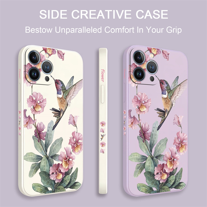 Painted Flowers Birds Phone Ca - огляд і ціна Phone Cases Dior