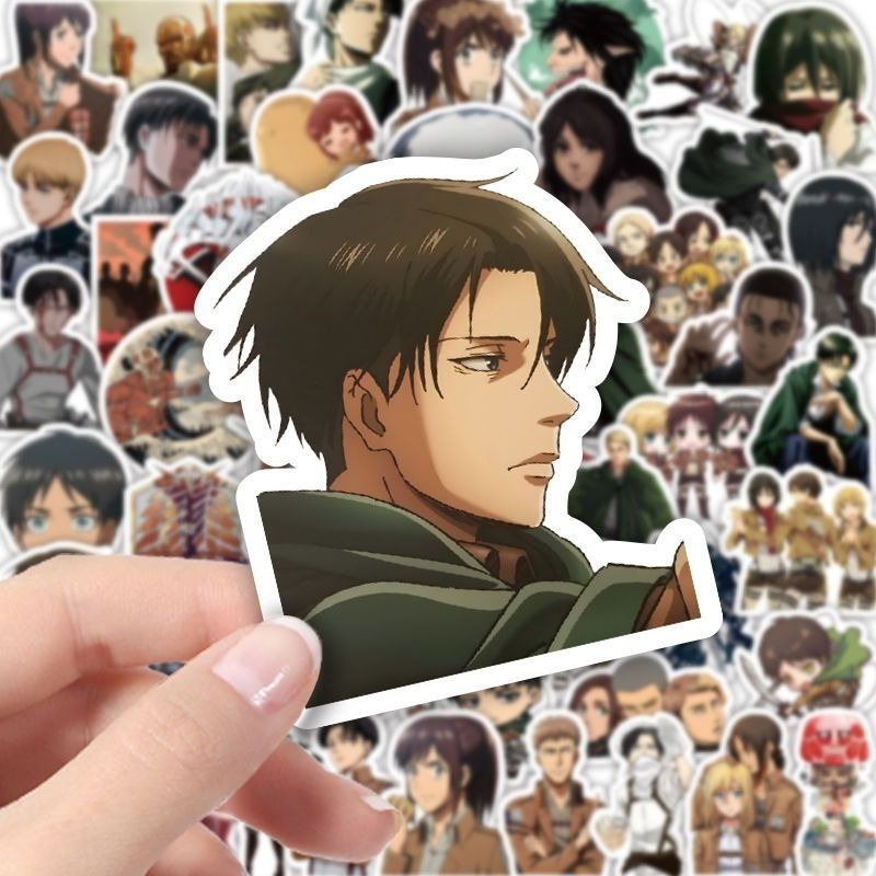 60Pcs Attack on Titan Anime St - огляд і ціна Phone Cases Beach