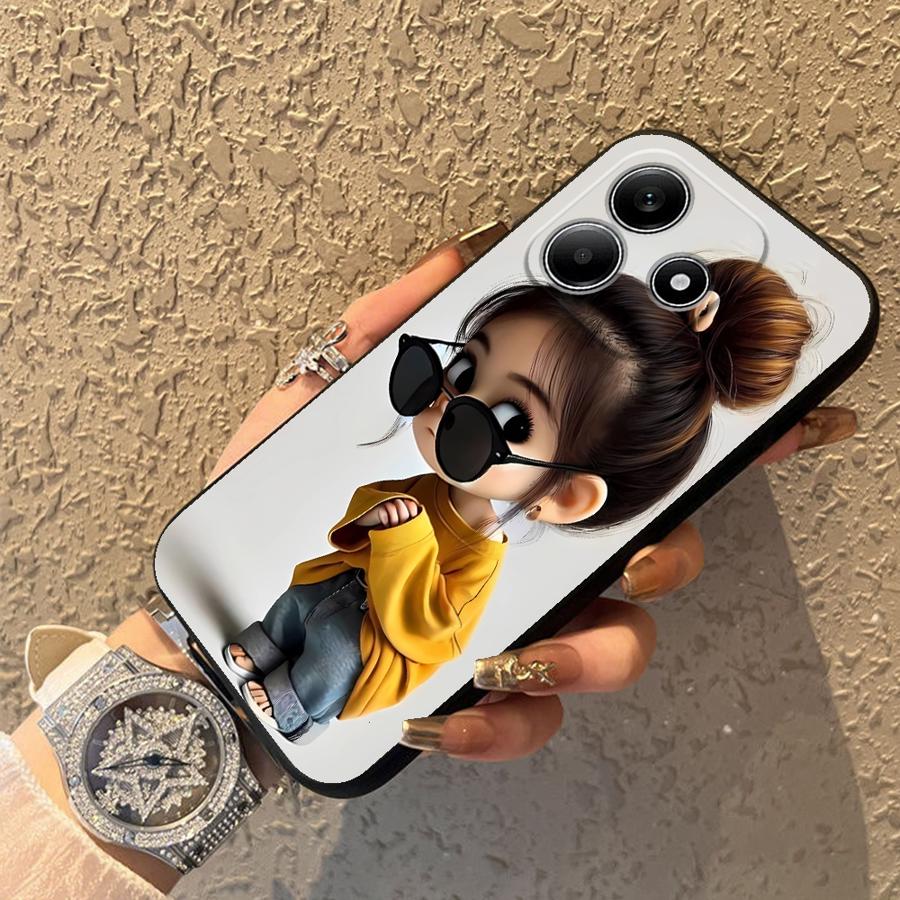Cartoon Girl Pattern Funda Pho - огляд і ціна Phone Cases For Girls