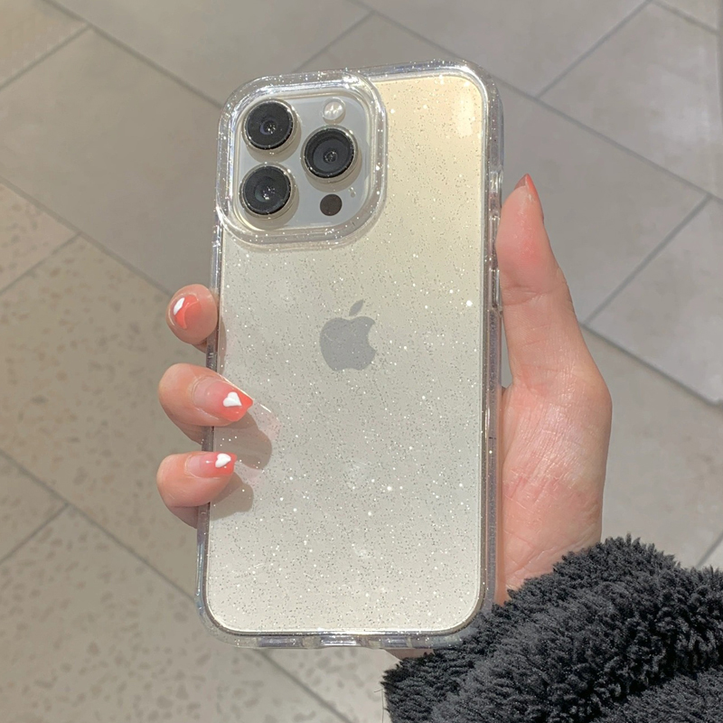 Transparent Simple Glitter Pho - огляд і ціна Phone Cases Unique