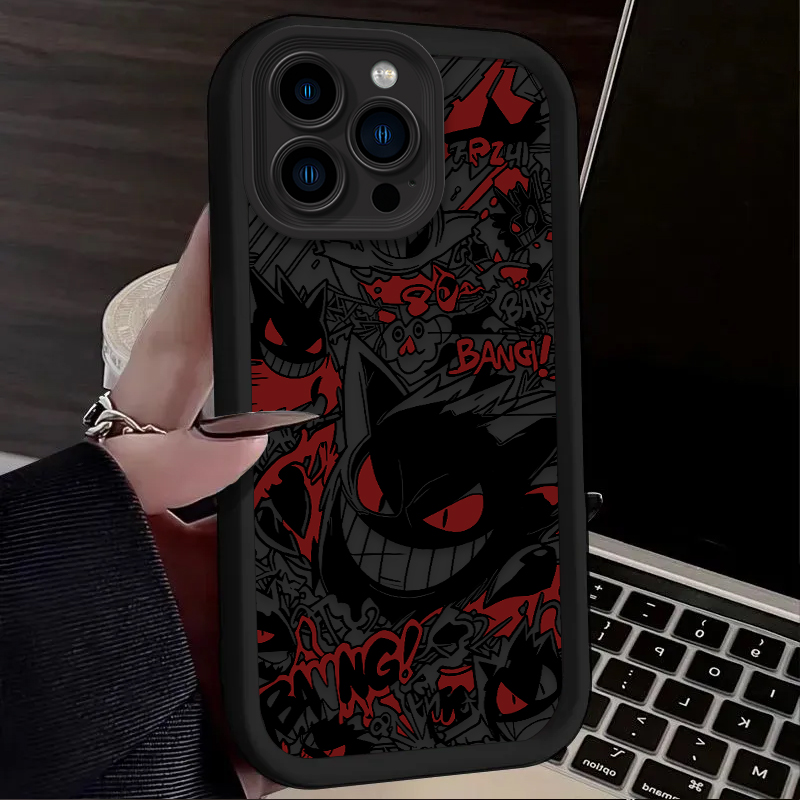 P-Pokemon Gengar Graffiti Phon - огляд і ціна Phone Cases Popular