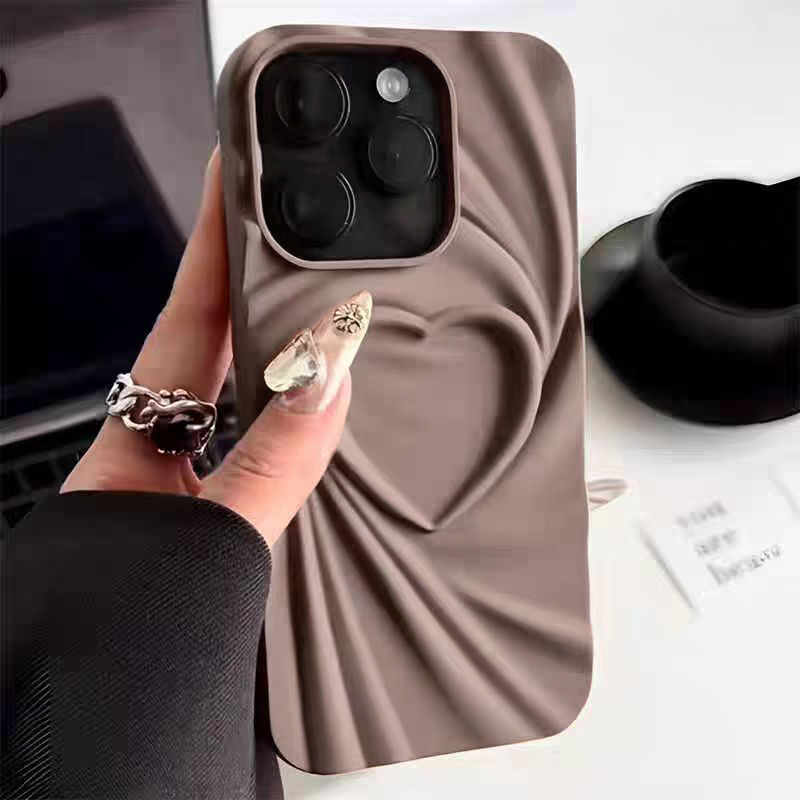 Fashion Fold Wrinkle 3D Love H - огляд і ціна Phone Cases Dior
