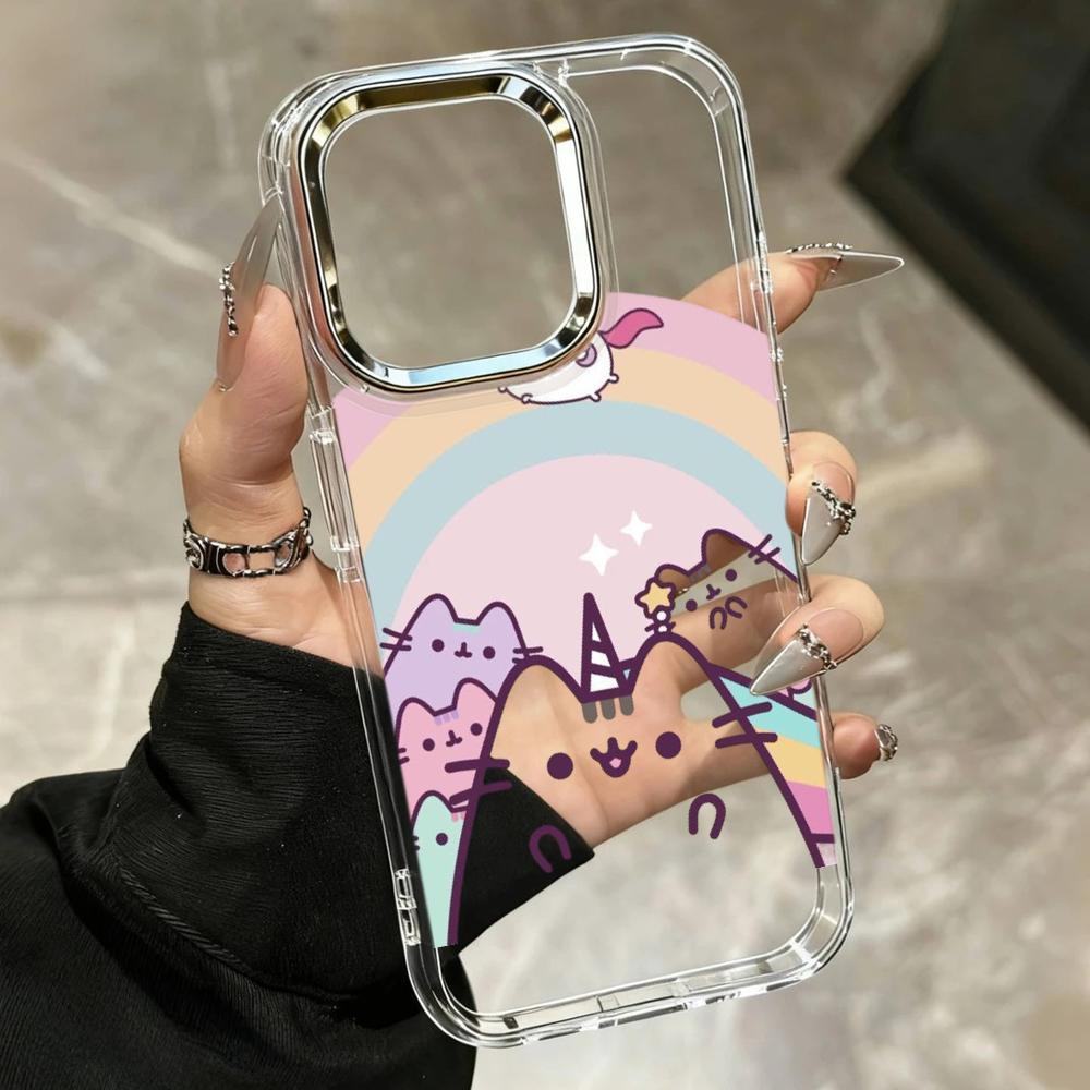 Cartoon Pusheen Cat Matte Tran - огляд і ціна Phone Cases Unique