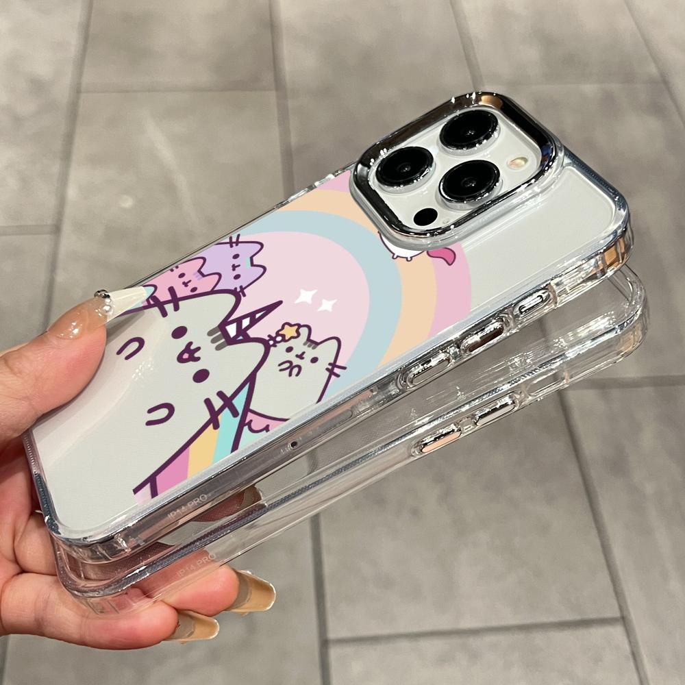 Cartoon Pusheen Cat Matte Tran - огляд і ціна Phone Cases Unique