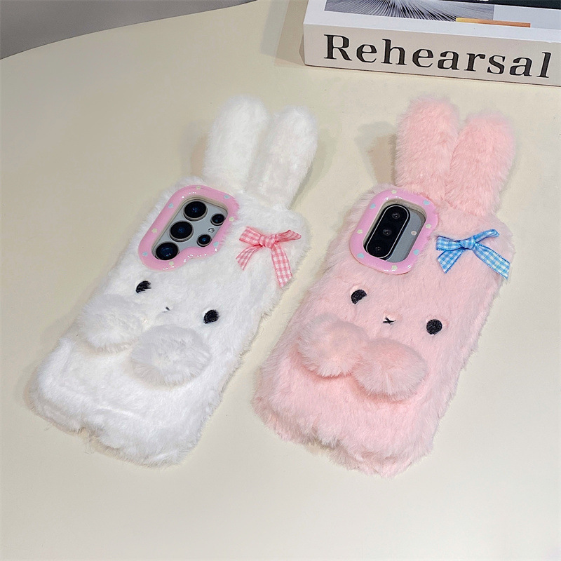 Koren 3D Cartoon Bowknot Rabbi - огляд і ціна Phone Cases For Samsung Galaxy