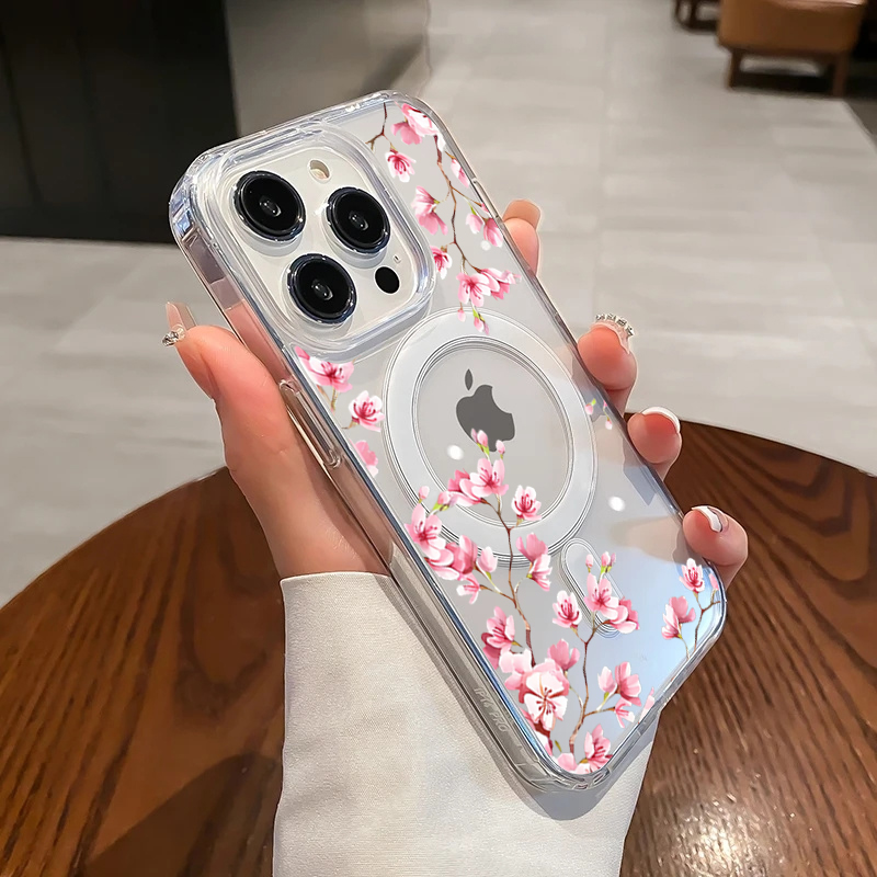 Luxury Pink INS Flowers Case F - огляд і ціна Phone Cases Luxury