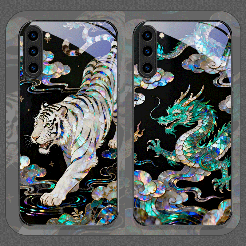 Stylish Tiger Dragon Marble Te - огляд і ціна Phone Cases Samsung S25 Fe