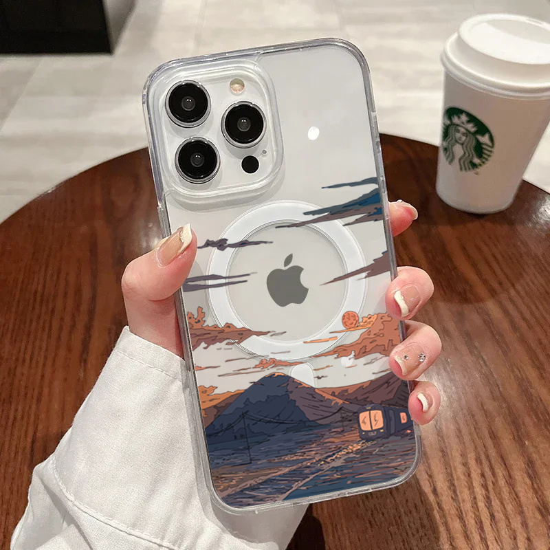 Sunset Pattern Fashion Phone C - огляд і ціна Phone Cases Unique