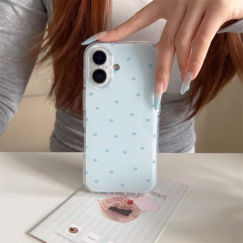 Korean Ins Girl Simple Blue Pi - огляд і ціна Phone Cases For Girls