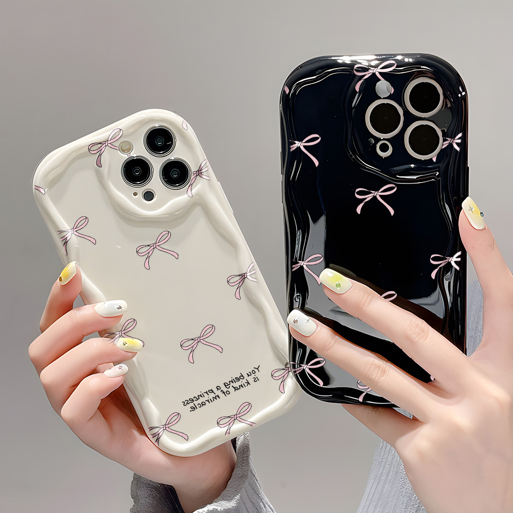 Bow Wavy Edge Phone Case For S - огляд і ціна Phone Cases Dior